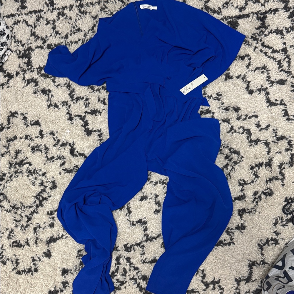 Eliza J Royal Blue Jumpsuit